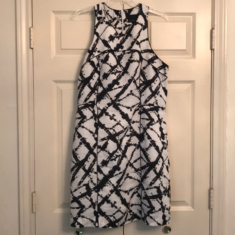 Cynthia Rowley Black and Whit Dress